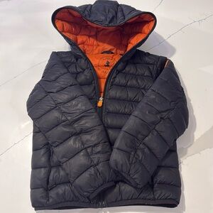 SAVE THE DUCK boys puffer jacket size 6 ultra light weight